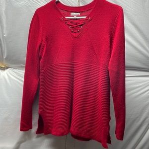 Croft & Barrow Red sweater